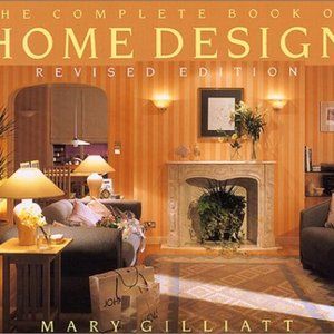 Complete Book of Home Design Mary Gilliatt 1989 Vintage 80s interior decorating